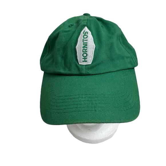 Hornitos Green Canvas Baseball Cap Cotton One Size Adjustable Shot Worth Taking - Picture 1 of 7
